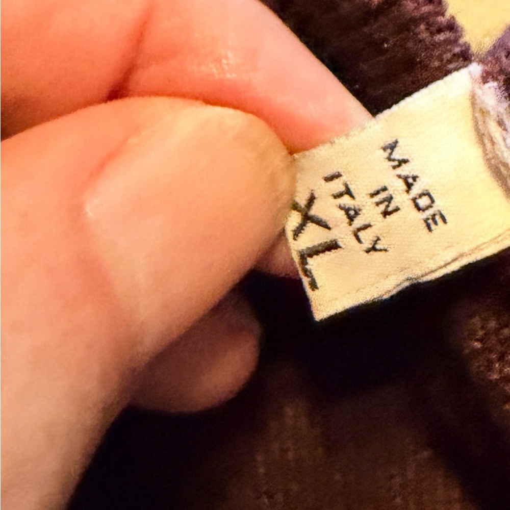 Maison Martin Margiela Maroon Crewneck long sleeve wool jumper x-large - Picture 10 of 10